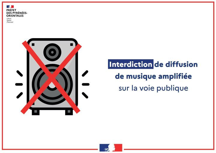 Interdiction de diffusion de musique