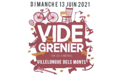 Vide-greniers de l’Amicale Laïque de Villelongue Dels Monts