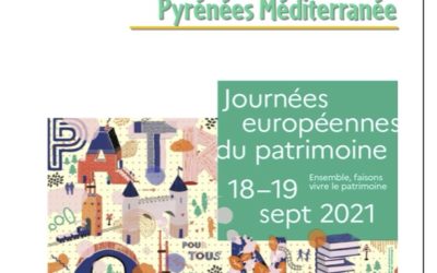 Programme Journée du patrimoine de l’Office de Tourisme Pyrénées – Méditerranée
