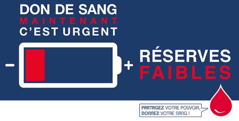 Don du sang urgent