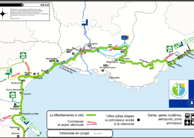 VillelonguedelsMonts CarteMéditerranéevélo