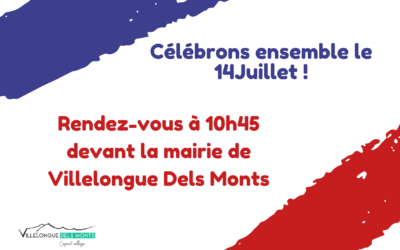 Commémorons le 14 Juillet ensemble !