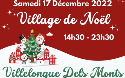 Village de Noël 2022 … C’est parti !