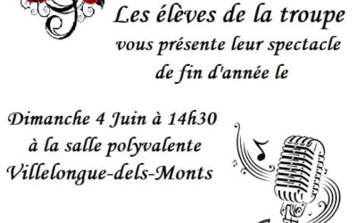 Concert du cours de chant « Musikenvie »