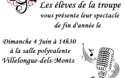 Concert du cours de chant “Musikenvie”