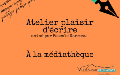 Atelier d’écriture