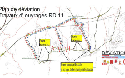 Déviation Travaux