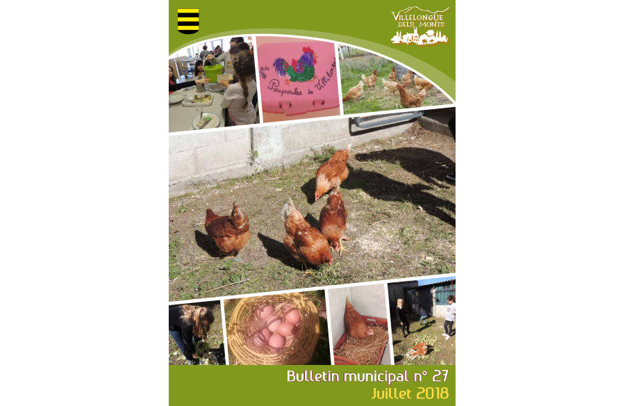 Bulletin Municipal n°27 Juillet 2018