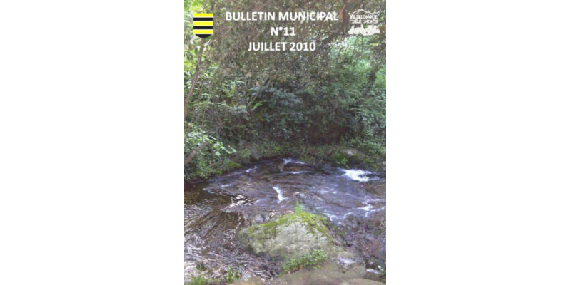 Bulletin Municipal n°11 Juillet 2010