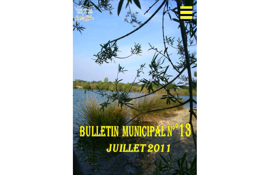 Bulletin Municipal n°13 Juillet 2011