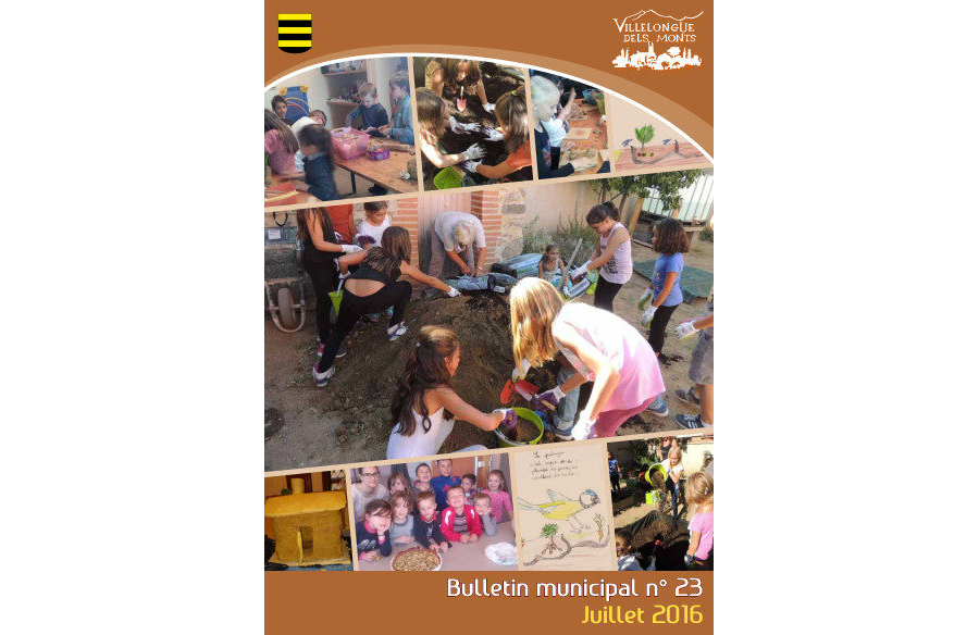 Bulletin Municipal n°23 Juillet 2016