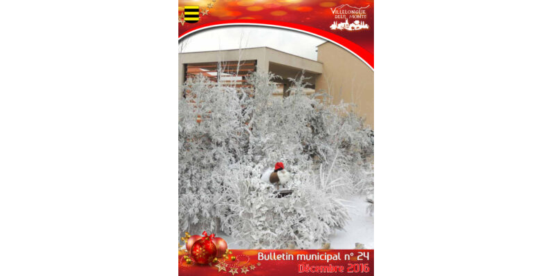 Bulletin Municipal n°24 Décembre 2016